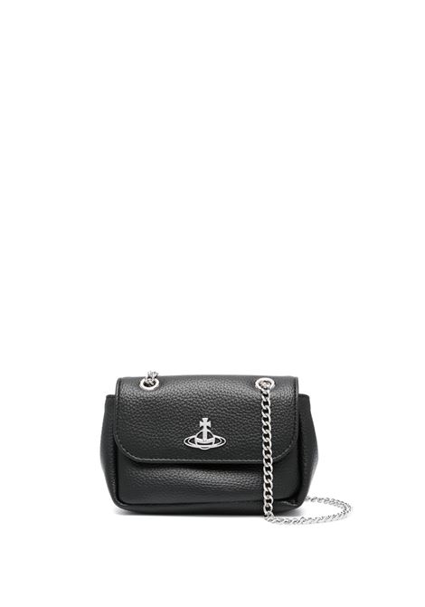 mini purse chain bag woman black  VIVIENNE WESTWOOD | 5C01000CW-S000D-N403